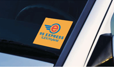 95 Express Sticker