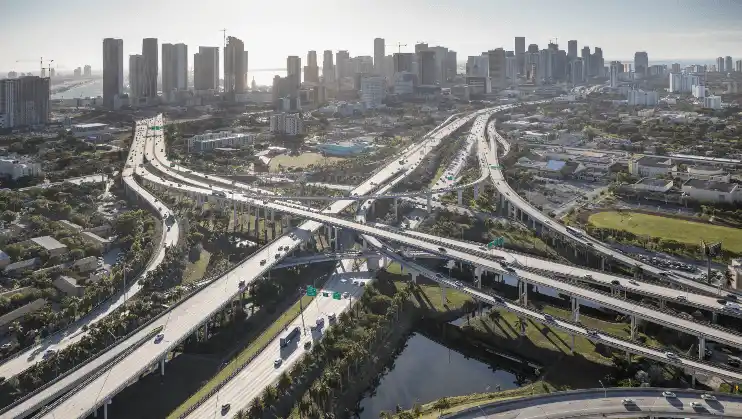 95 Express project overview roadway image